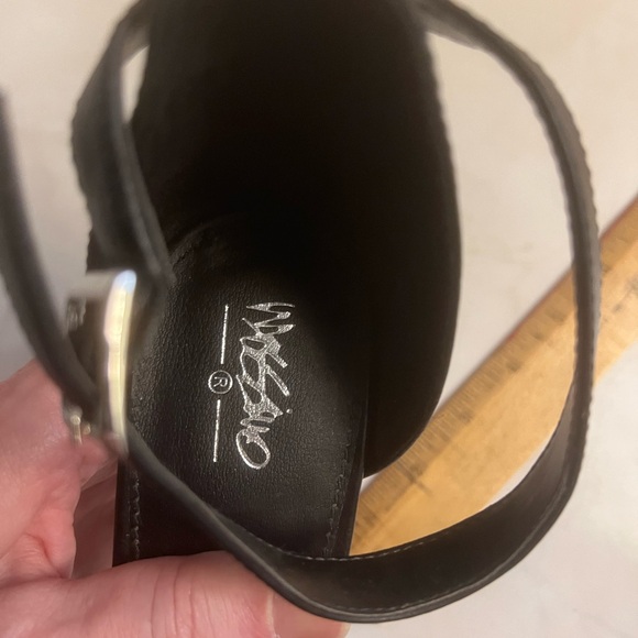 Mossimo Women’s Black Open Toe High Heels Sandals - Picture 8 of 9